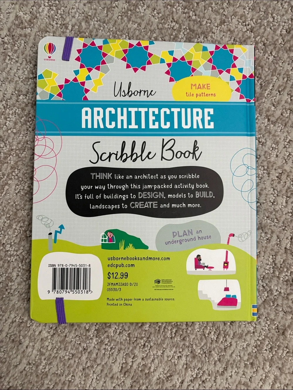 Usborne Architecture Scribble Book